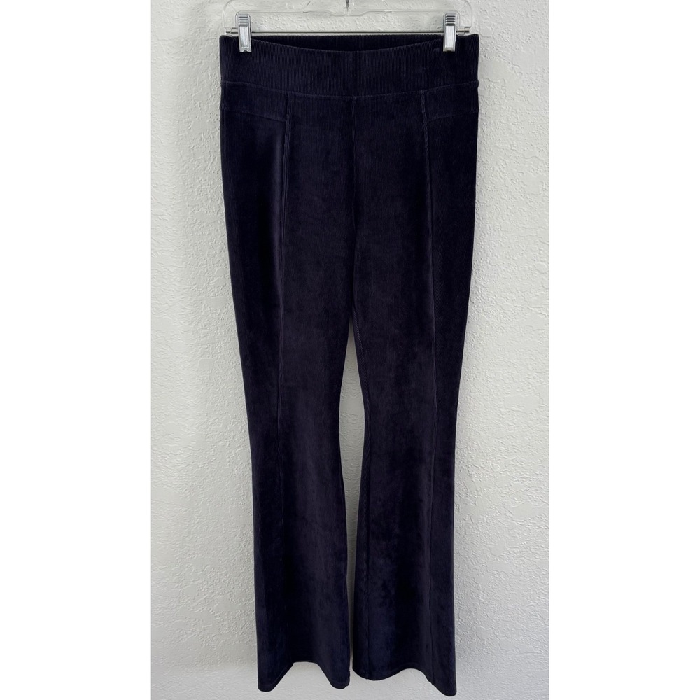 OFFLINE By Aerie Blue High-Rise Corduroy Bootcut Leggings Medium Yoga Velvet